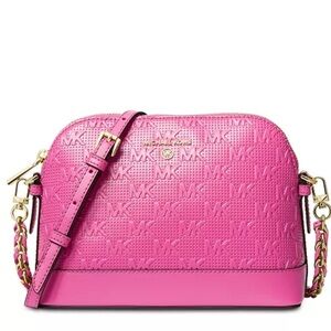 NWOT Michael Kors Signature Jet Set ✈️ Charm Dome Crossbody